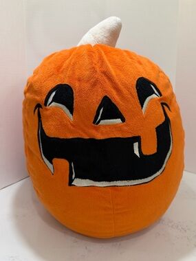 Orange Plush Pumpkin Kids Costume Accessory